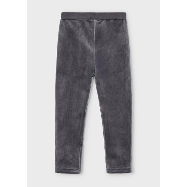 MAYORAL LEGGINGS VELVET BASIC GREY 
