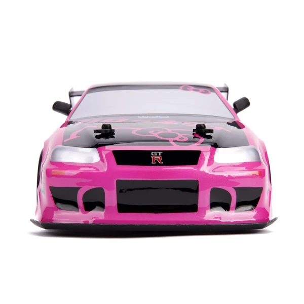 ΤΗΛΕΚΑΤΕΥΘΥΝΟΜΕΝΟ ΑΥΤΟΚΙΝΗΤΟ HELLO KITTY 1:10 2002 DRIFT NISSAN SKYLINE GT-R