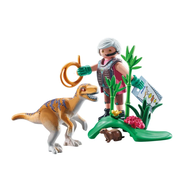 PLAYMOBIL DINOS ΕΞΕΡΕΥΝΗΤΗΣ ΚΑΙ ΒΕΛΟΣΙΡΑΠΤΟΡ