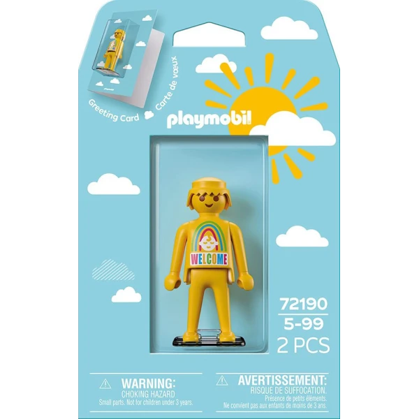 PLAYMOBIL GIFT COLLECTION GREETING CARD WELCOMA BABY