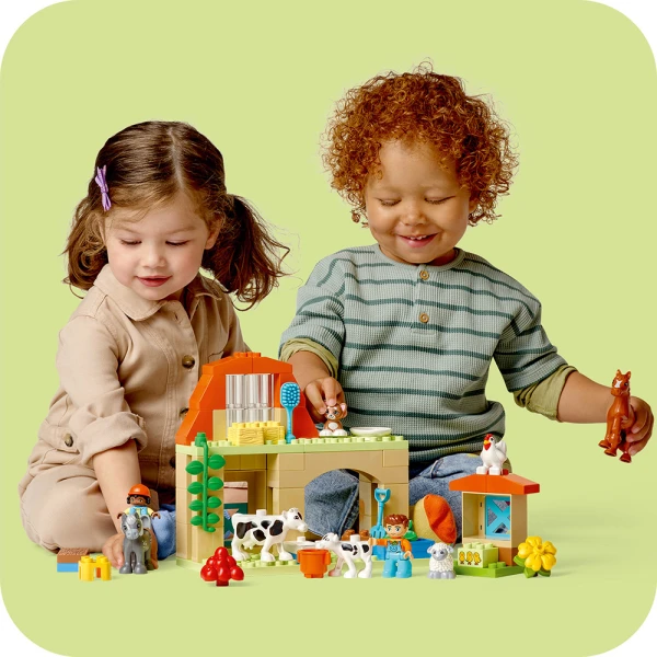 LEGO® DUPLO® TOWN ΦΡΟΝΤΙΖΟΝΤΑΣ ΖΩΑ ΣΤΗ ΦΑΡΜΑ