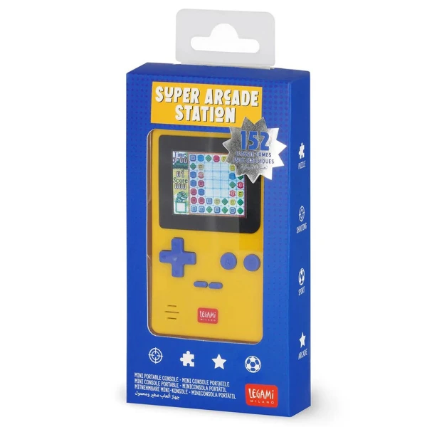 LEGAMI SUPER ARCADE STATION MINI PORTABLE CONSOLE - 152 ΚΛΑΣΙΚΑ ΠΑΙΧΝΙΔΙΑ