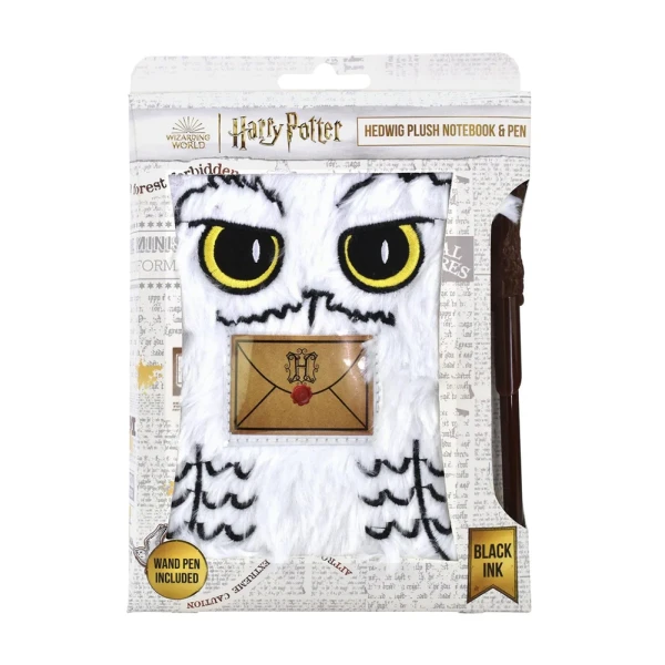 HARRY POTTER PLUSH NOTEBOOK AND PEN SET