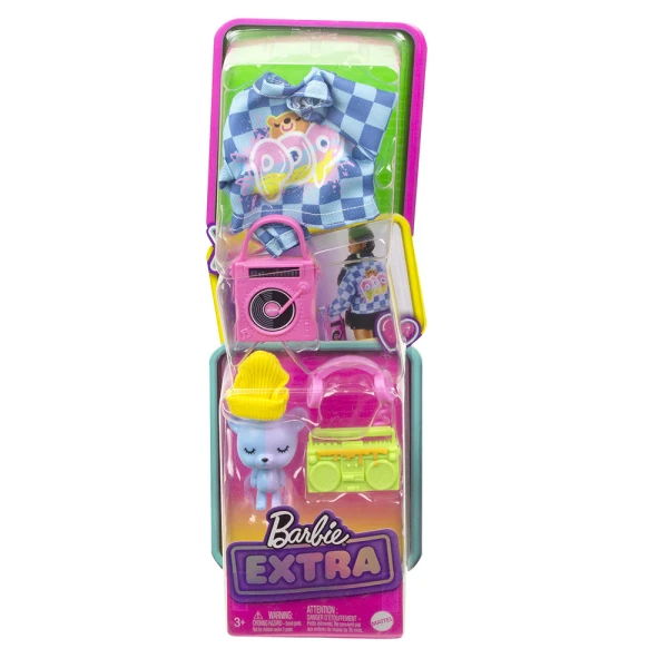 BARBIE EXTRA ΣΕΤ ΜΕ ΖΩΑΚΙΑ ΚΑΙ ΑΞΕΣΟΥΑΡ - ΚΑΡΩ ΤΖΑΚΕΤ