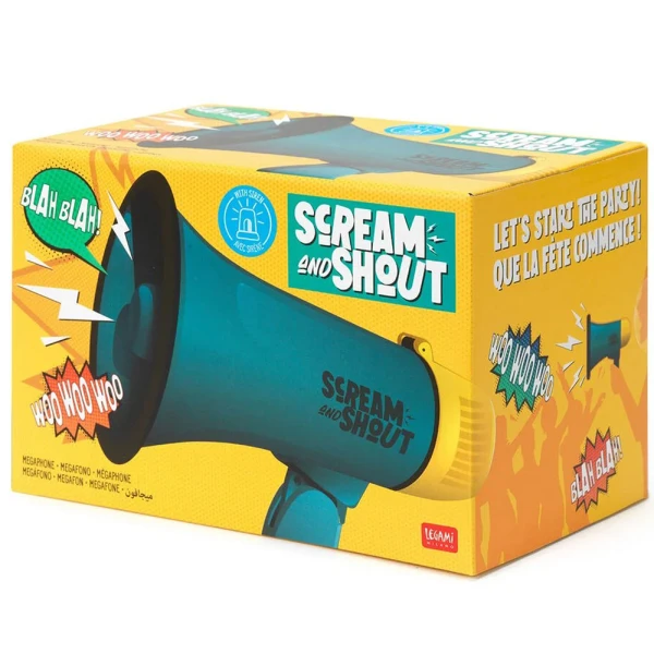 LEGAMI ΜΕΓΑΦΩΝΟ SCREAM AND SHOUT