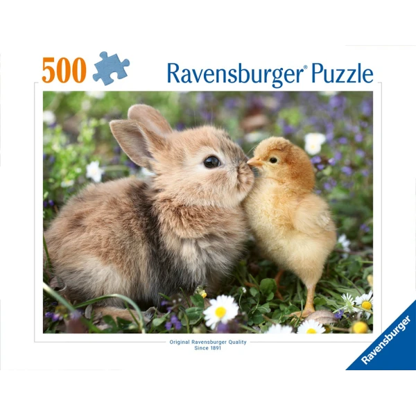 RAVENSBURGER ΠΑΖΛ 500 τεμ. ΚΟΥΝΕΛΑΚΙ ΚΑΙ ΚΟΤΟΠΟΥΛΑΚΙ