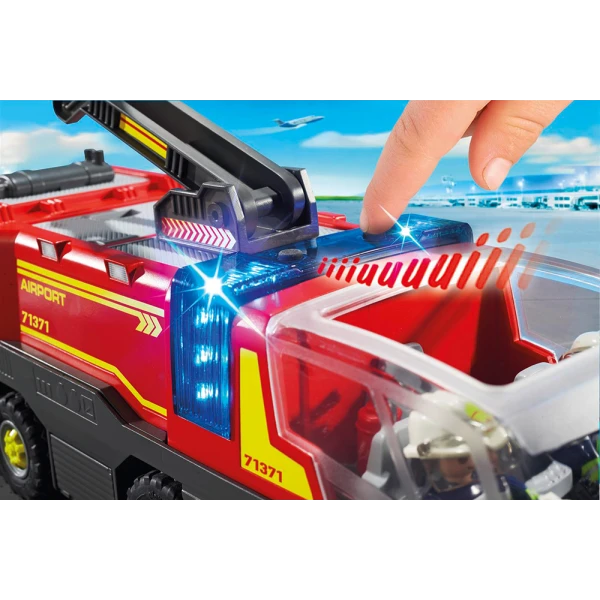 PLAYMOBIL CITY ACTION ΠΥΡΟΣΒΕΣΤΙΚΟ ΟΧΗΜΑ ΜΕ ΦΩΤΑ, ΗΧΟ ΚΑΙ ΠΥΡΟΣΒΕΣΤΙΚΟ ΚΑΝΟΝΙ