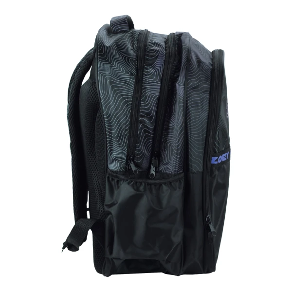 PRIMARY SCHOOL OVAL BACKPACK K-POP DEMON HUNTERS BLACK HUNTRIX