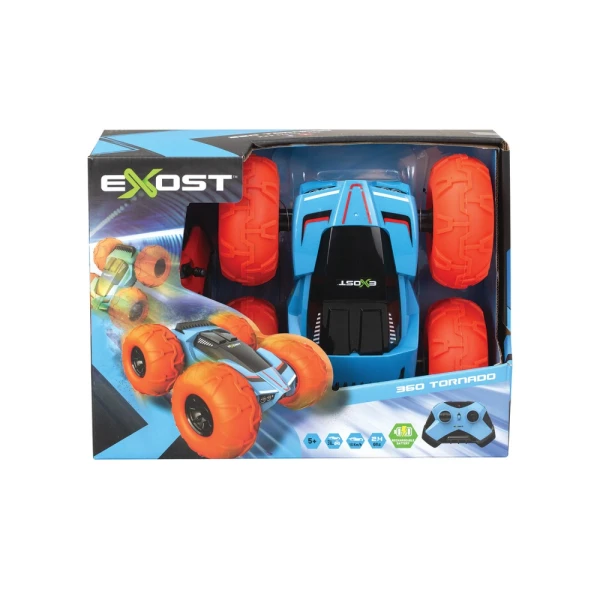 EXOST 360 TORNADO R/C RECHARGEABLE CAR RED