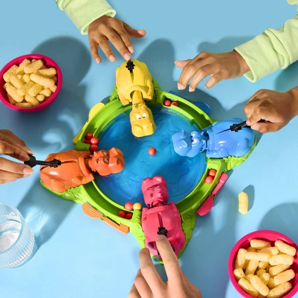 BOARD GAME HUNGRY HUNGRY HIPPOS PARTY