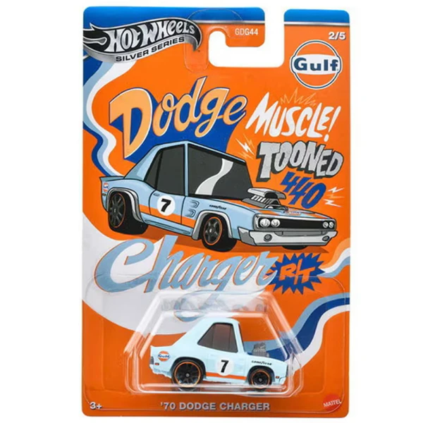 HOT WHEELS ΑΥΤΟΚΙΝΗΤΑΚΙ TOONED GULF TOONED SERIES - \'70 DODGE CHARGER