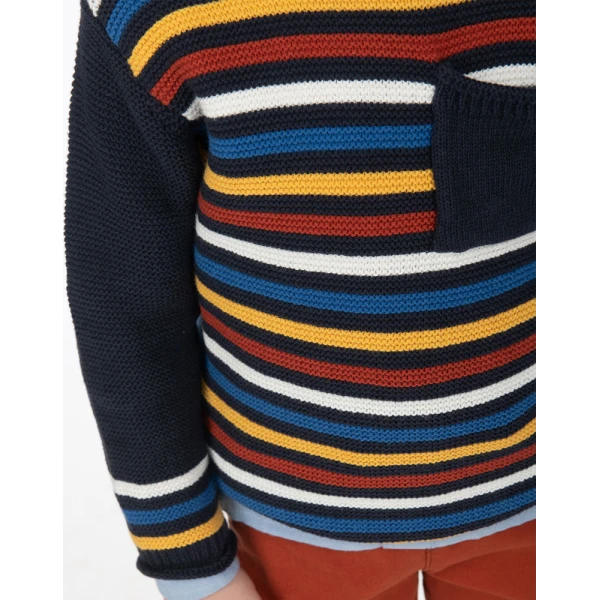 ENERGIERS BEBE BOY PULLOVER NAVY BLUE
