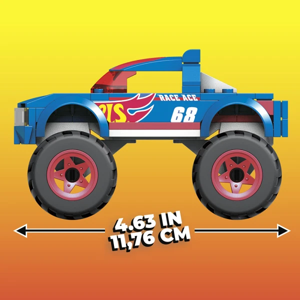 HOT WHEELS MIGHTY RACE ACE™ & GUNKSTER™ - BLUE