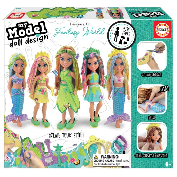 EDUCA MY MODEL DOLL DESIGN FANTASY