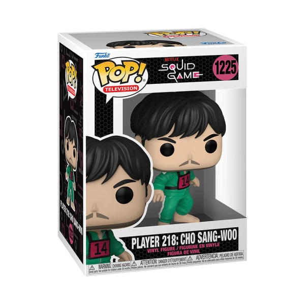 FUNKO POP! ΦΙΓΟΥΡΑ ΒΙΝΥΛΙΟΥ TELEVISION SQUID GAME PLAYER 218 SANG-WOO 1225