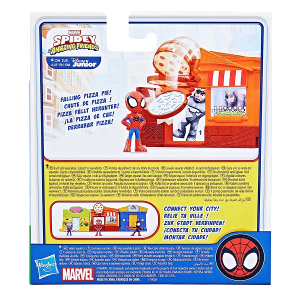 SPIDEY AND HIS AMAZING FRIENDS CITY BLOCKS PIZZA SPIDEY