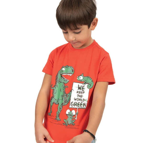 ENERGIERS BEBE BOY BLOUSE ORANGE