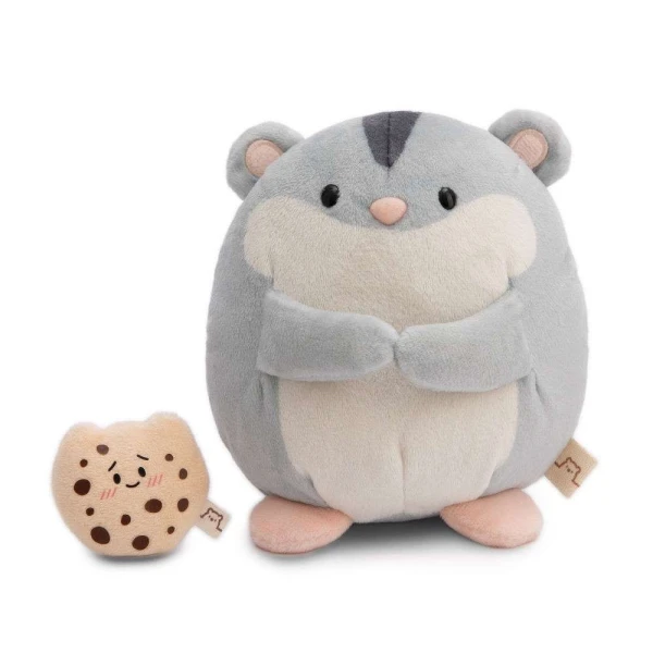 MY MOCHI PLUSH 16 cm HAMSTER SHAI WITH COOKIE IN GIFT BOX