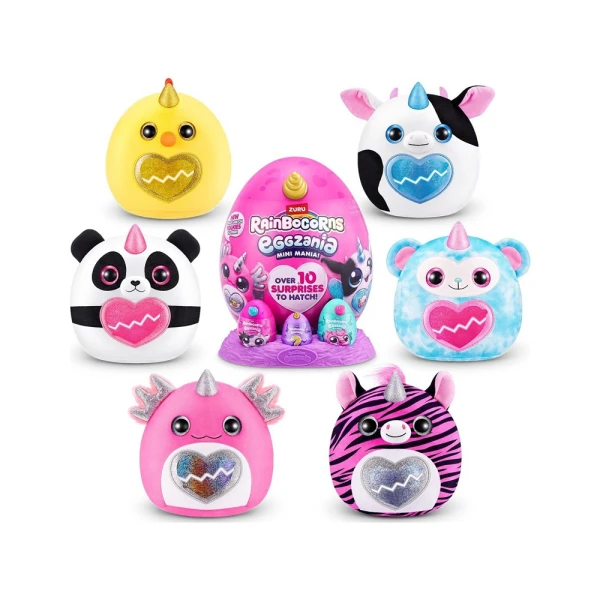RAINBOCORNS EGGZANIA MINI MANIA - 6 ΣΧΕΔΙΑ