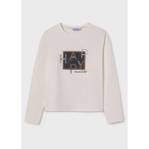 MAYORAL LONG SLEEVES BLOUSE IVORY