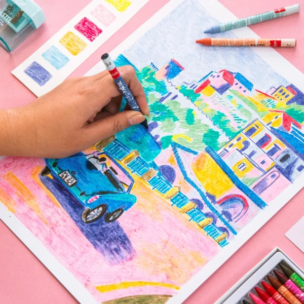 PETIT PASTEL PAINT BY NUMBERS - DRIVE