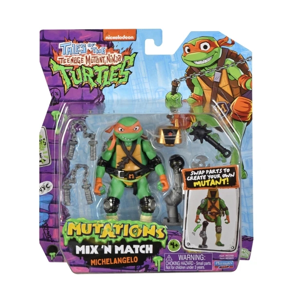 TMNT FIGURE 12 cm MIX & MATCH - MICHELANGELO