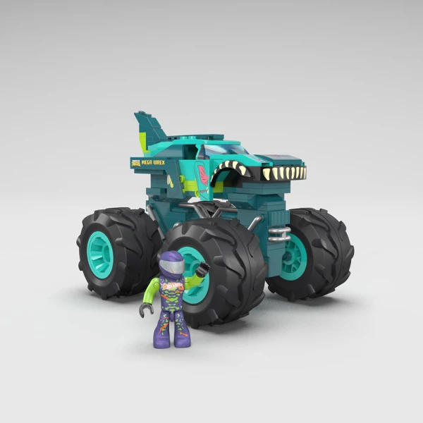 MEGA BLOKS HOT WHEELS MONSTER TRUCKS ΟΧΗΜΑ MEGA WREX 187 τεμ.