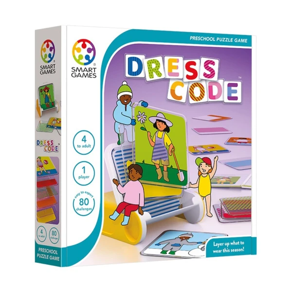 SMARTGAMES BOARD GAME DRESS CODE (80 CHALLENGES)