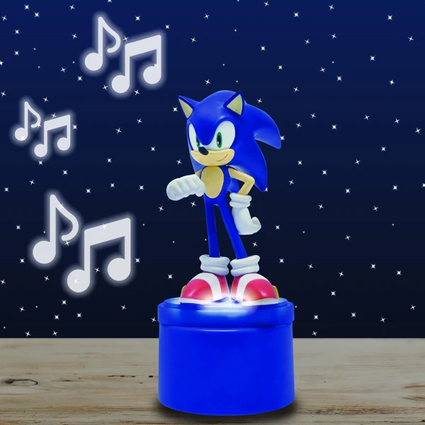 LEXIBOOK ΠΑΙΔΙΚΟ ΦΩΤΑΚΙ ΝΥΚΤΟΣ SONIC ΜΕ ΗΧΕΙΟ
