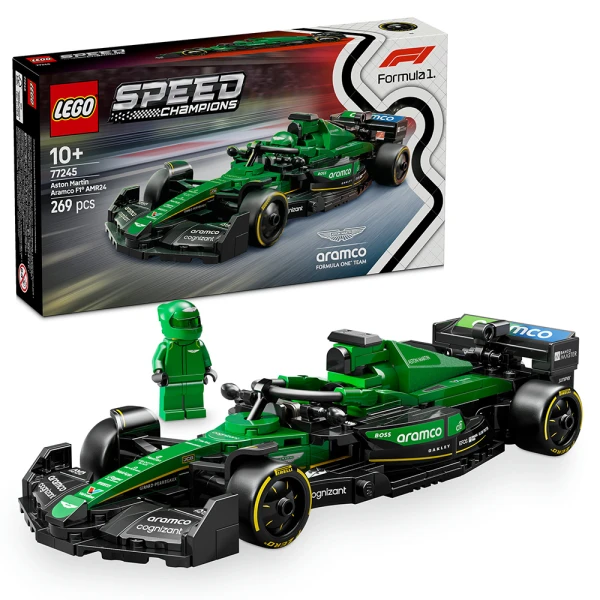 LEGO® SPEED CHAMPIONS ASTON MARTIN ARAMCO F1® AMR24 RACE CAR