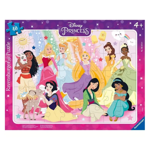 RAVENSBURGER ΠΑΖΛ ΚΑΡΤΕΛΑ 40 τεμ. ΠΡΙΓΚΙΠΙΣΣΕΣ