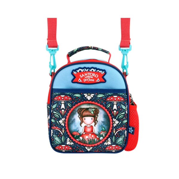 GORJUSS SANTORO LUNCH BAG - LITTLE MUSHROOM