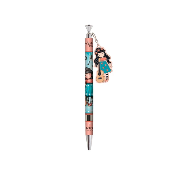 GORJUSS SANTORO PEN WITH RUBBER DANGLER