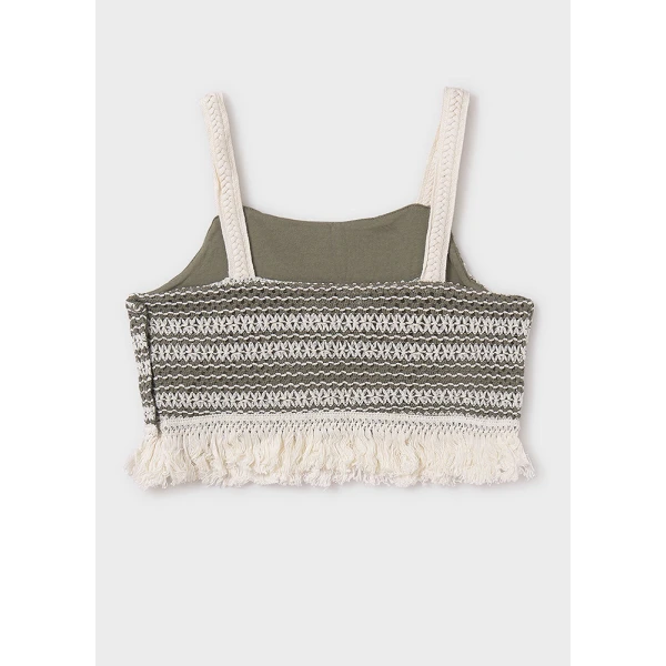 MAYORAL KNITTED TOP GREEN 