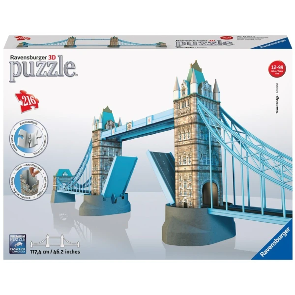 RAVENSBURGER 3D MAXI PUZZLE BRIDGE LONDON 12559