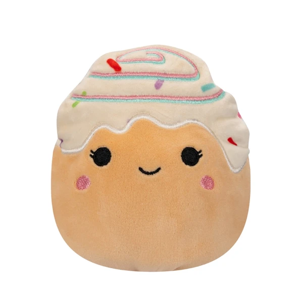 SQUISHMALLOWS FLIPMALLOWS PLUSH 13 cm CINNAMMON ROLL-RAINBOW FROST