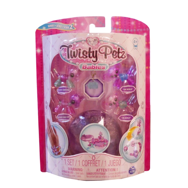 TWISTY PETZ ΒΡΑΧΙΟΛΟΖΩΑΚΙΑ ΜΩΡΑΚΙΑ ΤΕΤΡΑΠΛΕΤΑ