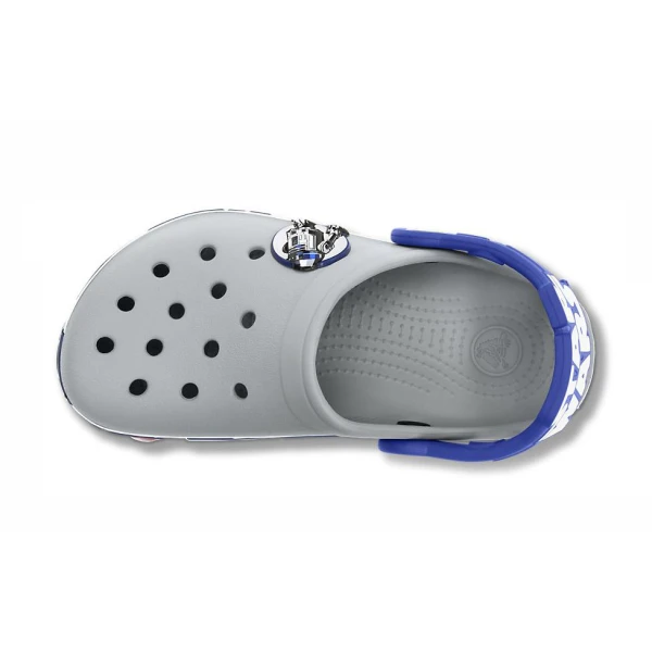 CROCS CROCBAND STAR WARS CLOG LIGHT GREY / CERULEAN BLUE