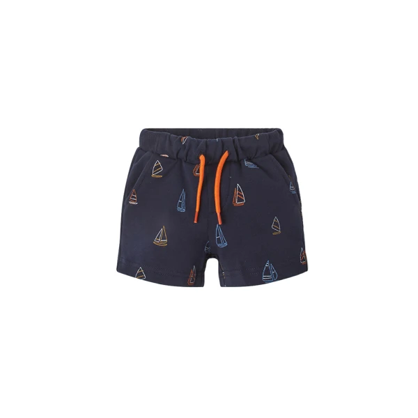 MAYORAL BERMUDA SHORTS JUMPER PRINTED NAVY BLUE