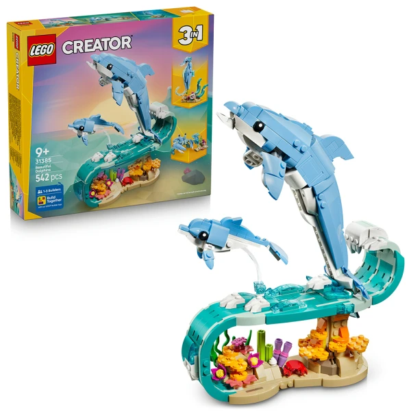 LEGO® CREATOR SEA ANIMALS: BEAUTIFUL DOLPHINS