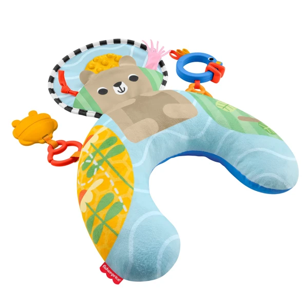 FISHER PRICE ACTIVITY PILLOW WITH BEAR
