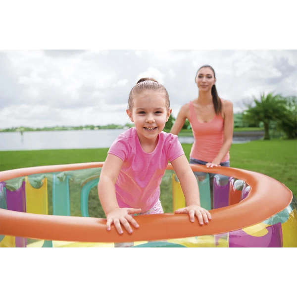 BESTWAY UP-IN AND OVER INFLATABLE TRAMPOLINE BOUNCEJAM BOUNCER 180X86 cm