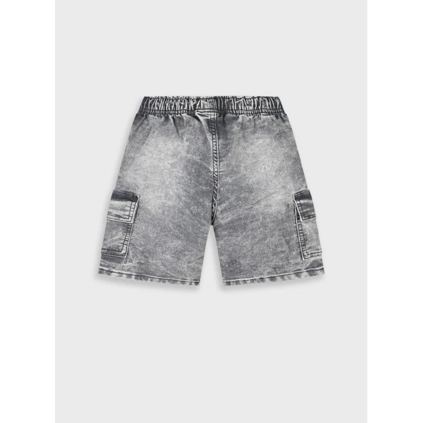 ENERGIERS BERMUDA SHORTS BOY ΒΕΒΕ GREY DENIM