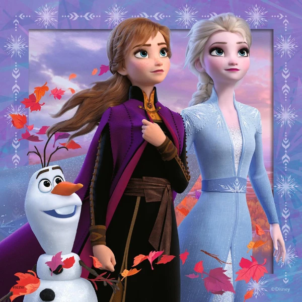 RAVENSBURGER PUZZLE 3X49 pcs FROZEN 2