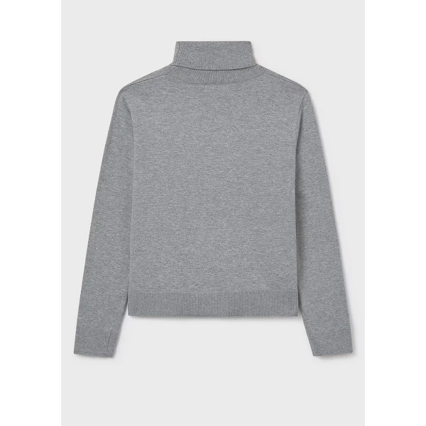 MAYORAL TURTLENECK KNITTED BASIC SILVER DARK
