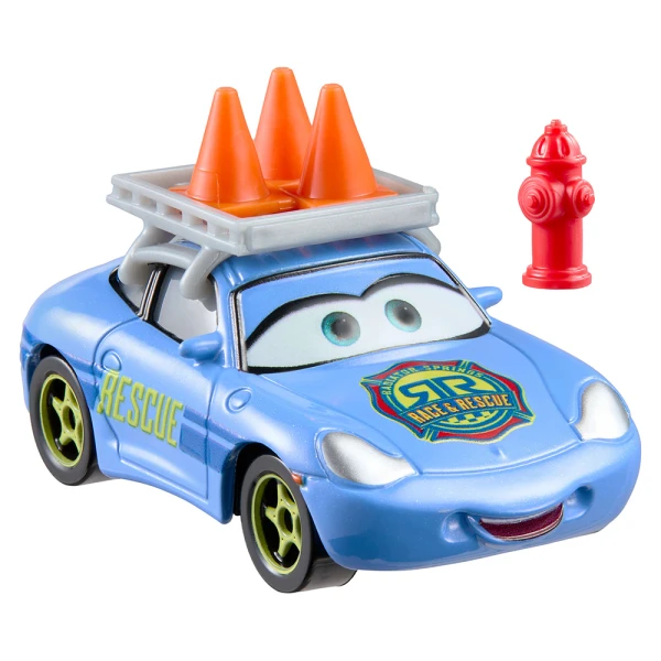 CARS RACE & RESCUE CAR WITH ACCESSORIES SALLY