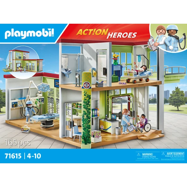 PLAYMOBIL ACTION HEROES ΙΑΤΡΙΚΟ ΚΕΝΤΡΟ