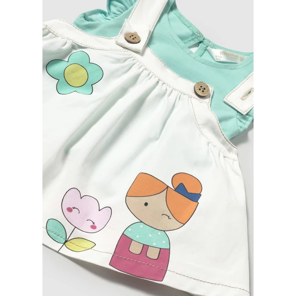 MAYORAL SET SKIRT WHITE 