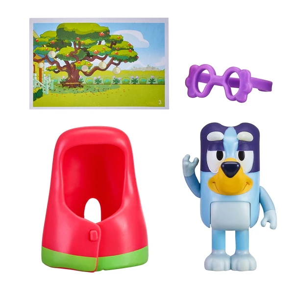 BLUEY FIGURE WITH ACCESSORY - SEVERAL DESIGNS