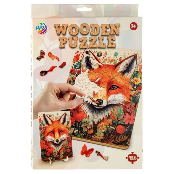 WOODEN PUZZLE IN 6 UNIQUE DESIGNS